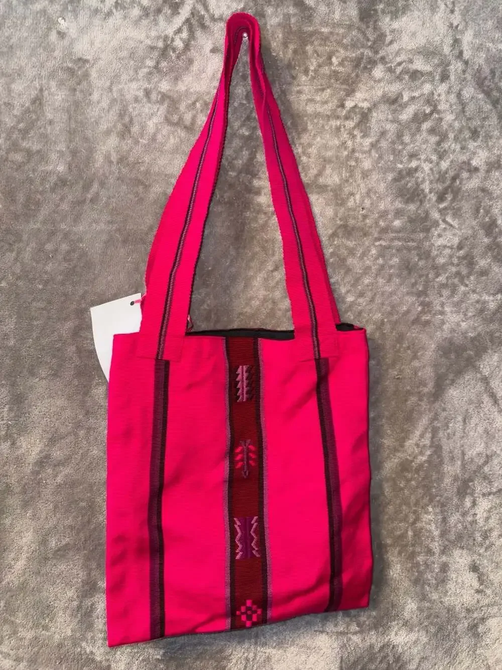 Weave of Hope Handwoven Tote Bag Lake Atitlan Guatemala